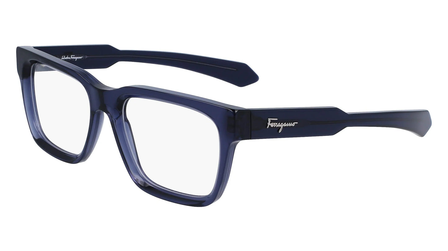 Salvatore Ferragamo Eyeglasses - BLACK/Clear demo lens $1X17X150 - SP2924