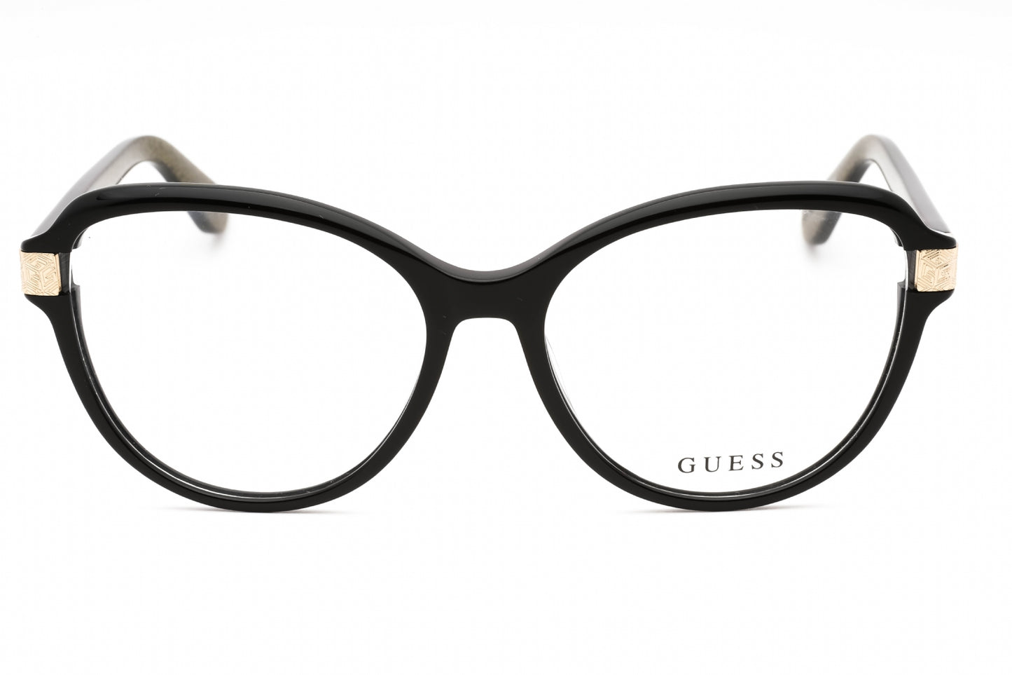 Guess Eyeglasses - shiny black/clear demolens 55X16X140 - GU2955