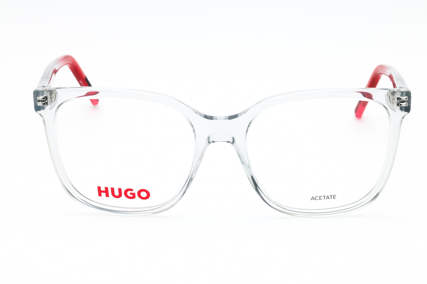 HUGO Eyeglasses - GREY RED/Clear - HG 1266
