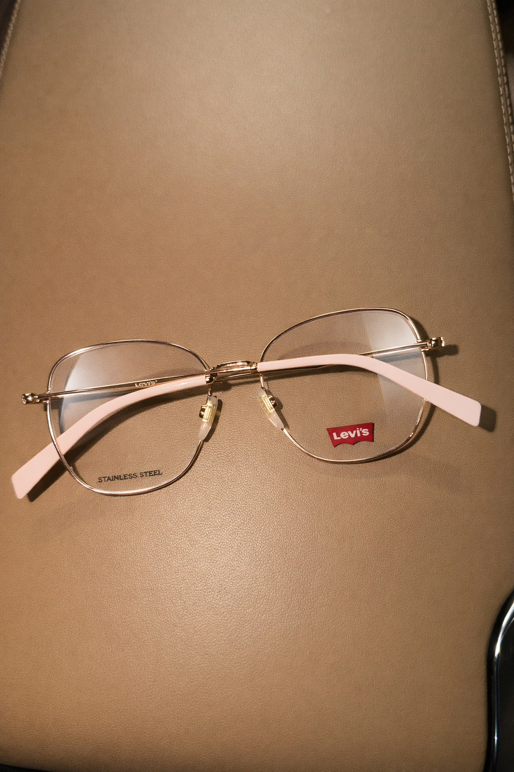 Levis Eyeglasses - PINK/Clear lens S2X18X145 - LV 5023 0353