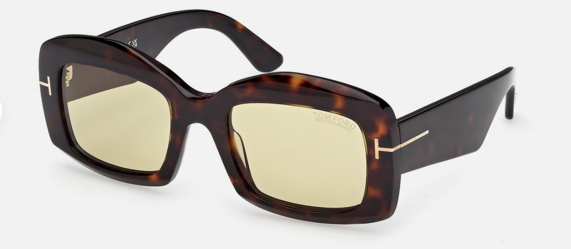 Tom Ford Venetia FT1218 52E Sunglasses – Dark Havana Frame / Brown Lenses