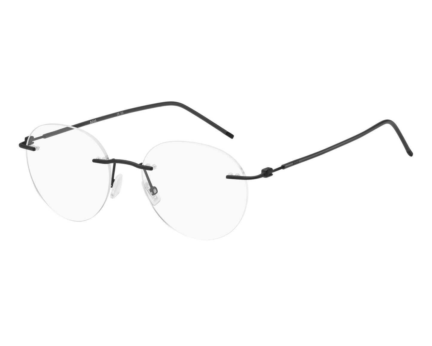 Hugo Boss Eyeglasses - Matte Black / Clear Lens 51X17X145 - BOSS 1422 0003