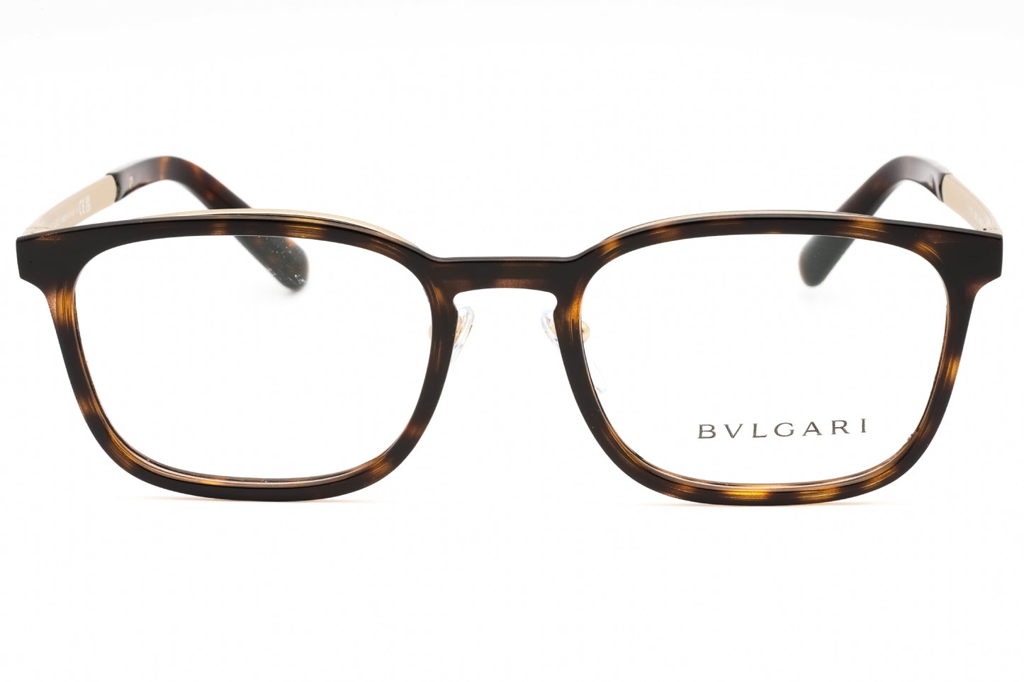 Bylgari Eyeglasses - Grey/Black / Clear Lens- OBV1117