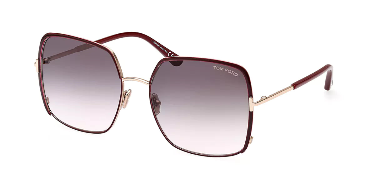 Tom Ford Sunglasses - shiny bordeaux / - FT1006