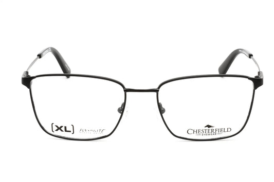Chesterfield Eyeglasses - Matte Black / Cle