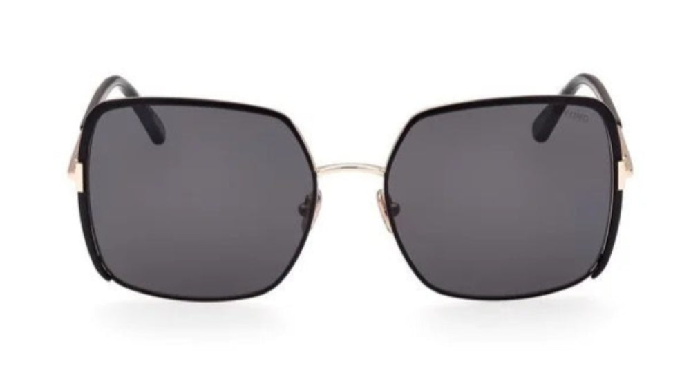 Tom Ford Sunglasses FT1006 mate black smoke
