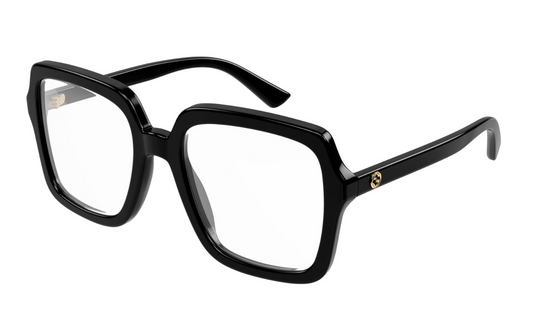 Gucci GG1318O 001 Black Square Eyeglasses