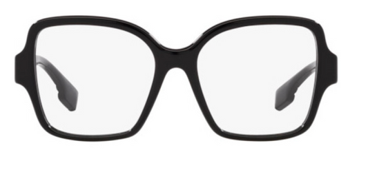 Burberry BE2374 3001 Black Square Eyeglasses