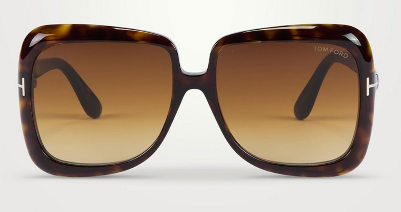 Tom Ford Lorelai FT1156 52E Sunglasses – Dark Havana Frame / Brown Lenses