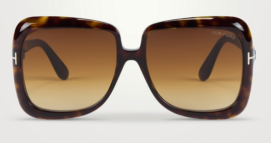 Tom Ford Lorelai FT1156 52E Sunglasses – Dark Havana Frame / Brown Lenses