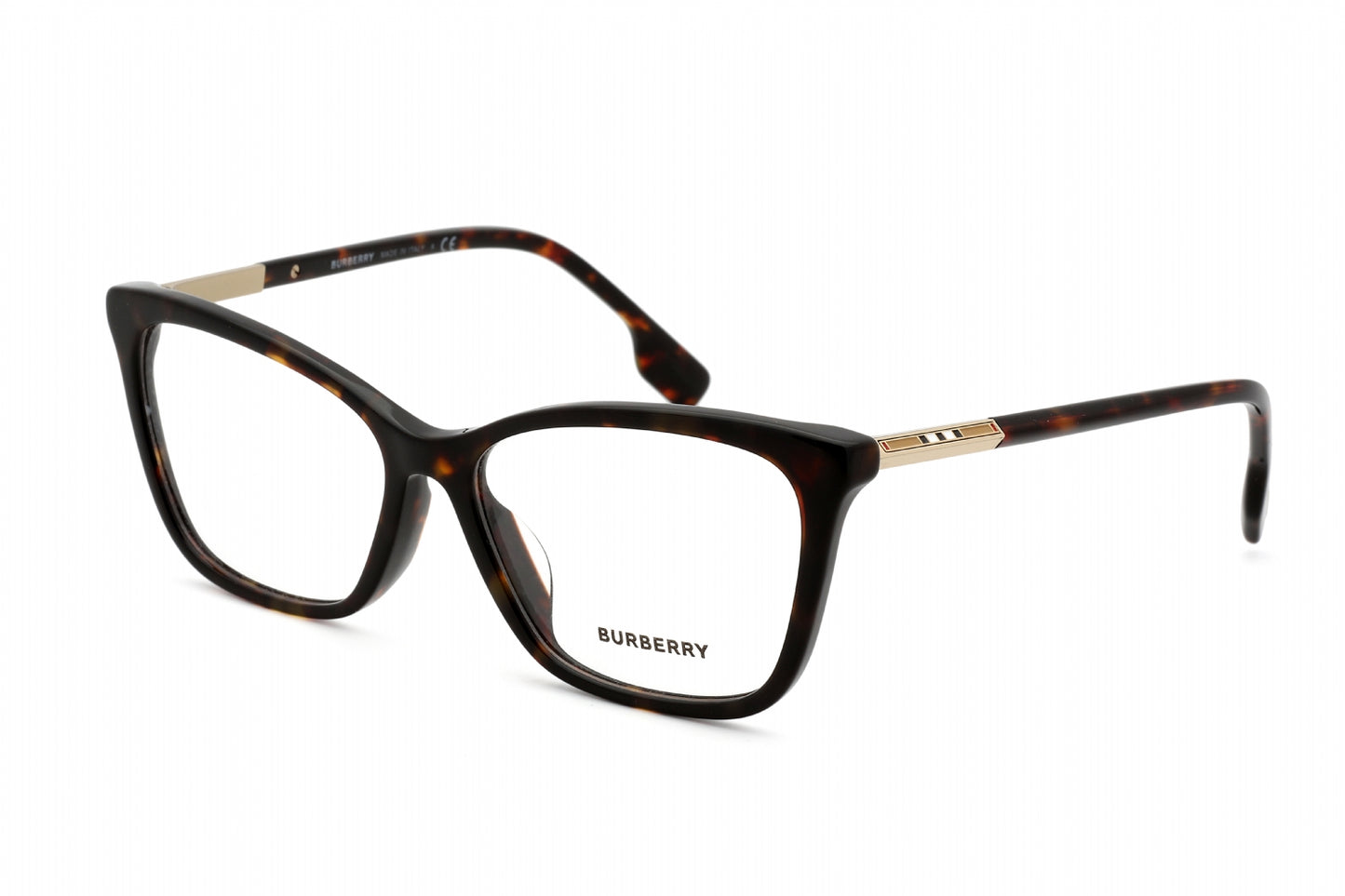 Burberry BE2348F Sally Cat-Eye Eyeglasses – Dark Havana (3002) 55‑15‑140