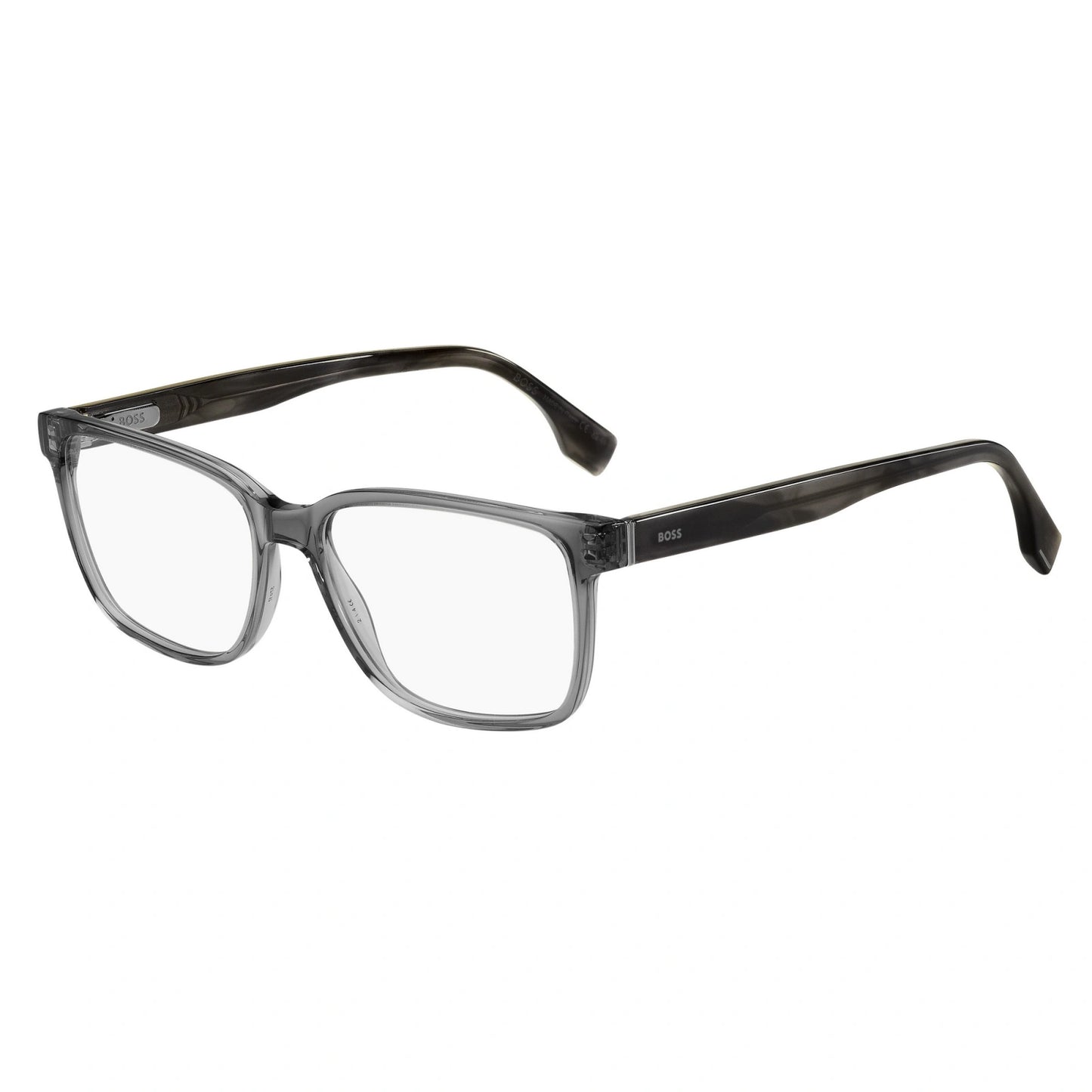 Hugo Boss Eyeglasses - GREY HORN/Clear BOSS