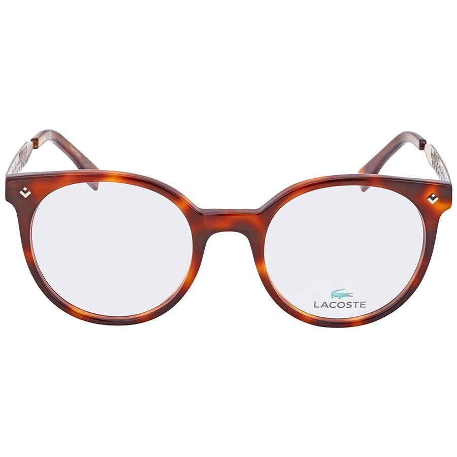 Lacoste L2806 21450 Optical Glasses – Havana Round Frame