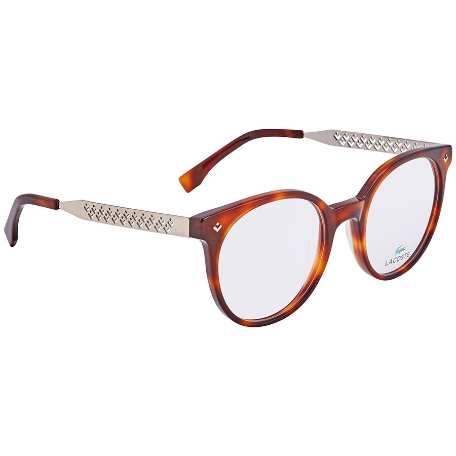 Lacoste L2806 21450 Optical Glasses – Havana Round Frame